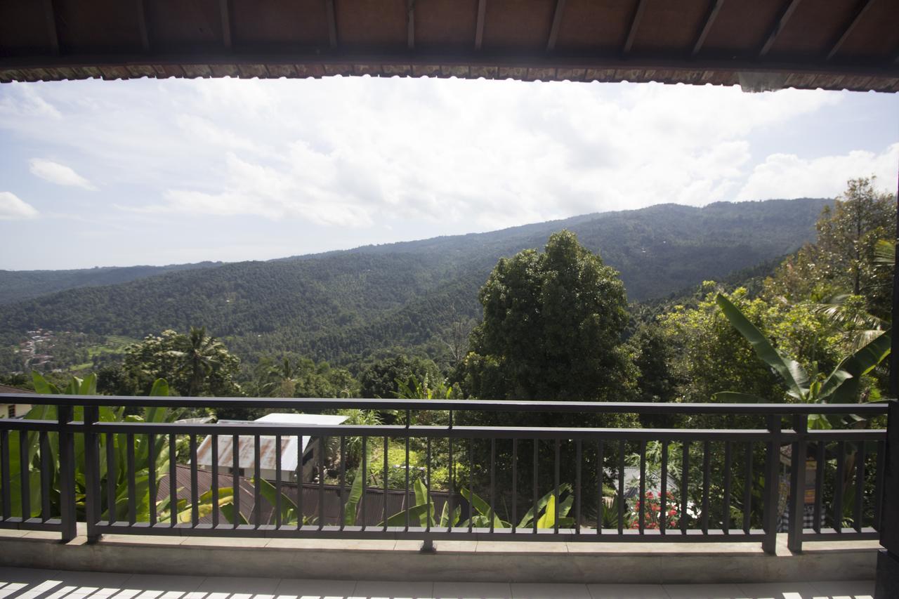 Dangin Mangkalan Homestay Munduk Kültér fotó